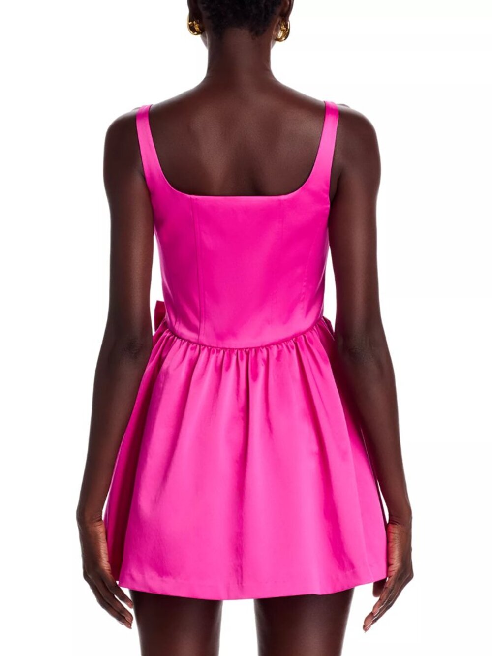 LoveShackFancy Bayer Bow Trim Mini Dress - Picture 8 of 12